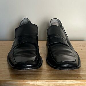 Kenneth Cole New York Men's Black Leather Shoes Sz 12